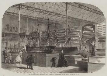 Die Internationale Ausstellung, die Admiralitätsabteilung des Marinegerichts